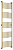 Полотенцесушитель водяной Сунержа Богема+ выгнутая 1900х500 подключение универсальное, золото