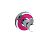 Крючок Bemeta Trend-I 104106028f, розовый
