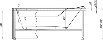 FRONTALNAYA_PANEL_DLYA_VANNY_AQUANET_WEST_NORD_LARGO_140_MONTAZHNAYA_SKHEMA_1