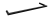 Полотенцедержатель Bemeta Dark 104204320, 60 см, черный