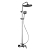 Душевая стойка Jacob Delafon Aleo 2.0 E26809-CP со смесителем, хром
