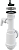 Сифон для мойки AlcaPlast A441P-DN50/40 с выпуском, с пробкой, с отводом для бытовой техники