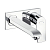 Смеситель Hansgrohe Metris 31086000 для раковины, внешняя часть, хром