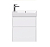 Тумба подвесная Dreja Slim 65x33 с раковиной Slim Synergy 65, белый глянец