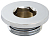 Заглушка Стилье D 28 мм / G1/2" НР, полированная нержавеющая сталь