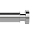 Карниз для ванны Iddis Basic Shower Rod 030A200i14 телескопический, хром глянцевый