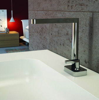Смеситель Webert Living LV830102560 для раковины, черный
