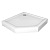 Поддон душевой RGW Acryl LUX/TN-TR 90x90 см, литой экран белый