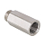 Удлинитель Valtec 1/2" ВР x 1/2" НР x 40 мм, латунный, VTr.197.N.0440
