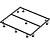 Каркас для поддона Good Door Essentia 2 90x80