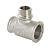 Тройник Valtec 3/4" ВР x 1/2" НР x 1/2" ВР, латунный, VTr.132.RN.050404