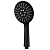 Ручной душ Melodia Luxe MKP26309BL_bk 3-функциональный, D120мм, черный