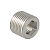 Футорка Valtec под шестигранник, 3/4"НР x 1/2" ВР, латунная, VTr.660.N.0405