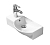 Раковина SantiLine SL-2012R 45x24 см, белый