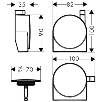 VNESHNYAYA_CHAST_IZLIVA_DLYA_SLIVA_PERELIVA_HANSGROHE_EXAFILL_S_58117670_MONTAZHNAYA_SKHEMA_1