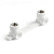 Планка полипропиленовая Pro Aqua 25x1/2" монтажная с двумя водорозетками, внутренняя резьба