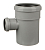 Тройник внутренний Синикон Pipe Lite 110x50 мм 87° двухраструбный