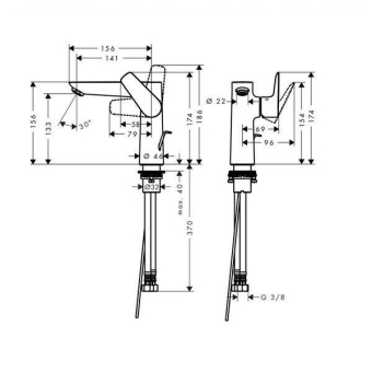 SMESITEL_DLYA_RAKOVINY_HANSGROHE_TALIS_E_71754000_MONTAZHNAYA_SKHEMA_1
