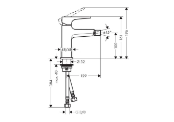 SMESITEL_DLYA_BIDE_HANSGROHE_METROPOL_74520000_MONTAZHNAYA_SKHEMA_1