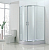 Душевой уголок Bandhours Anis 810 L, 100x80 см, левый, с поддоном, профиль хром стекло прозрачное