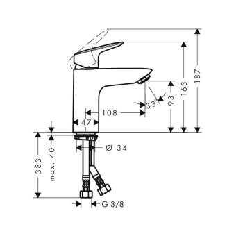 SMESITEL_DLYA_RAKOVINY_HANSGROHE_LOGIS_71101000_MONTAZHNAYA_SKHEMA_1