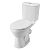 Унитаз-компакт Santek Бореаль1WH301704 с сиденьем, белый