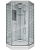 Душевая кабина Niagara Lux NG-7702DW 100x100 см, стекло прозрачное / профиль хром
