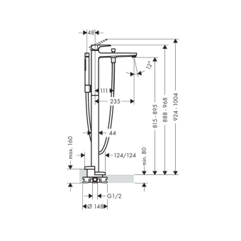 SMESITEL_DLYA_VANNY_S_DUSHEM_HANSGROHE_METROPOL_32532990_MONTAZHNAYA_SKHEMA_1