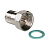 Полусгон Valtec 1 1/4" ВР x 1" НР с накидной гайкой, латунный, VTr.613.N.0706