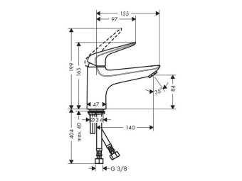 SMESITEL_NA_BORT_VANNY_HANSGROHE_NOVUS_71322000_MONTAZHNAYA_SKHEMA_1