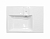 Раковина Эстет Рига 800x590 левая над стиральной машиной, в комплекте с мыльницей