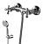 Смеситель Lemark Flora LM0103C для душа, хром