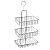 Полка Milardo Shelf 015W03HM44 15, трехъярусная с крючком, проволока стальная, хром