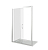 Душевая дверь Good Door Latte WTW-140-C-WE профиль анодированый алюминий, стекло прозрачное