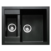 Мойка кухонная Longran Ultra ULS615.500 15 - 10, оникс