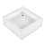 Поддон душевой Melodia Square 80x80 высокий белый
