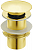 Донный клапан Boheme Imperiale 611 автоматический (Click-Clack) с переливом золото