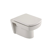 Унитаз подвесной Kale Basics  с сиденьем микролифт, белый