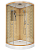 Душевая кабина Niagara Lux NG-7702G 100x100 см, стекло прозрачное / профиль золото