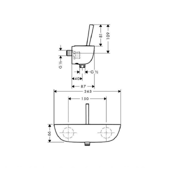 SMESITEL_DLYA_DUSHA_HANSGROHE_PURAVIDA_15672400_MONTAZHNAYA_SKHEMA_1
