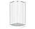 Душевой уголок Good Door Altair R-TD-100-C-CH профиль хром, стекло прозрачное