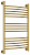 Полотенцесушитель водяной Сунержа Богема+ выгнутая 800х500 подключение универсальное, золото матовое