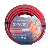 Шланг поливочный Aquapolymer ТЭП Коралл tCRL 3/4x30, 3/4", бухта 30 м, красный