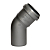 Отвод внутренний Синикон 50 мм 45° однораструбный