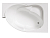 Ванна акриловая Marka One Ergonomika 158-175x110 правая