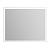 Зеркало BelBagno SPC-GRT-1000-800-LED-BTN 1000x30x800 с встроенным светильником и кнопочным выключателем, 12W, 220-240V