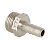 Штуцер Valtec для присоединения шланга, 1/2" НР x 12 мм, латунный, VTr.650.N.0412