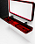 Раковина Abber Kristall AT2807Rubin подвесная, прозрачная 1500x400, красный