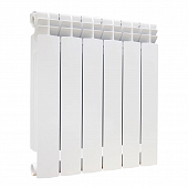 Радиатор биметаллический Fondital Evostal 500/100 6 секций, боковое подключение, белый