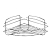 Полка Milardo Shelf 206WC00M44 06, угловая двухъярусная, проволока стальная, хром